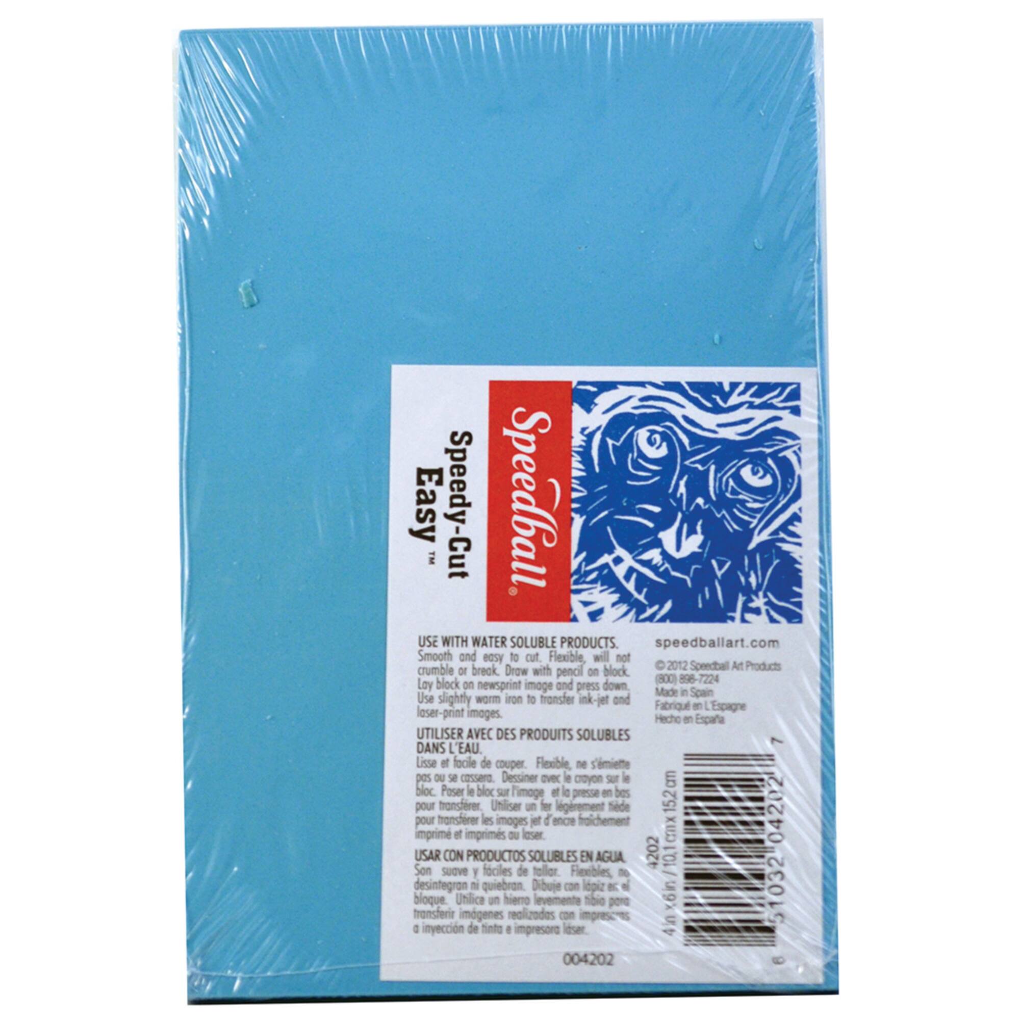 Speedball® Speedy Cut Easy™ Blue Block